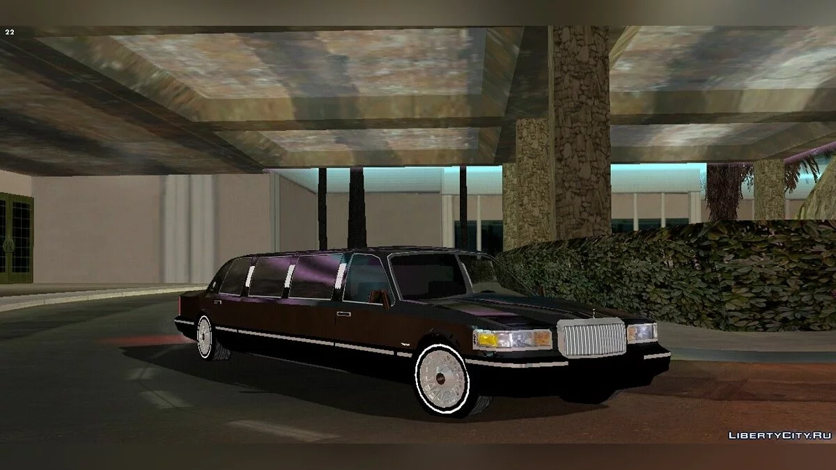 1997 Lincoln Town Car Limousine / GTA San Andreas (iOS, Android)
