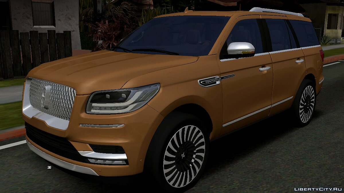 Скачать Lincoln Navigator 2018 (только DFF) для GTA San Andreas (iOS,  Android)