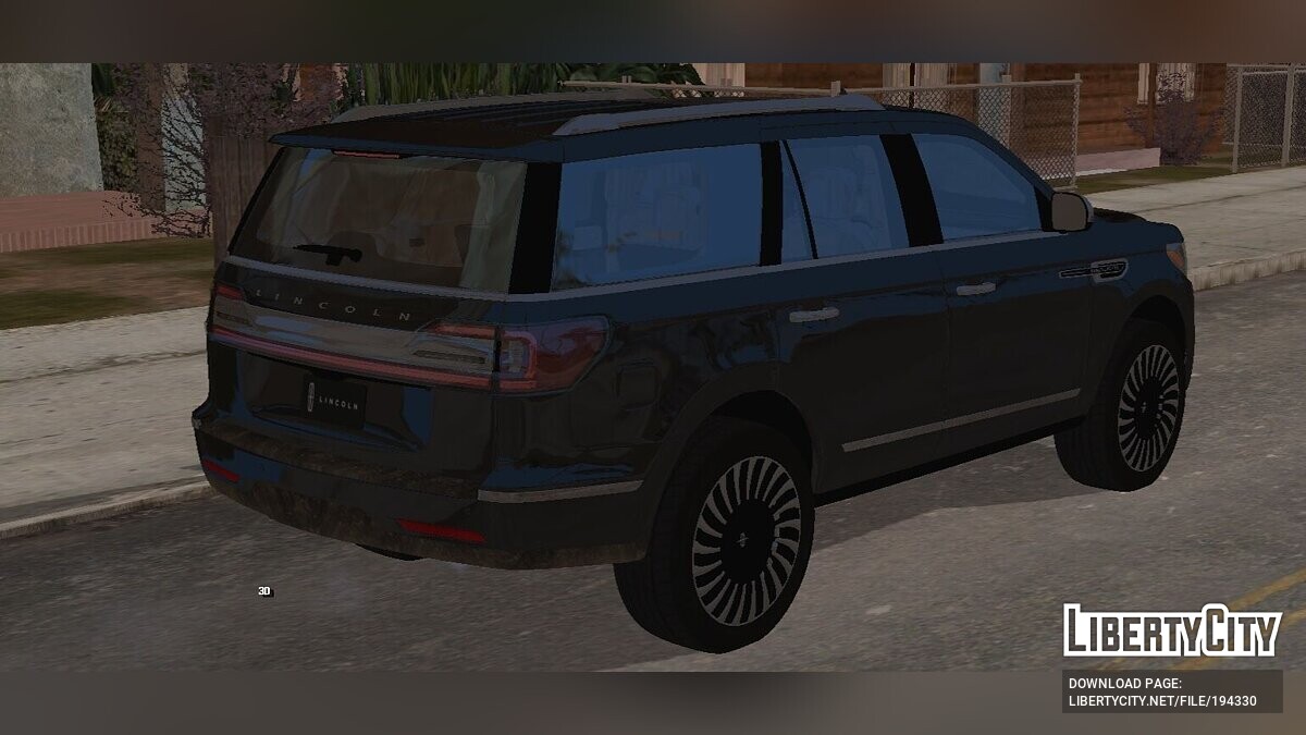 Скачать Lincoln Navigator 2018 для GTA San Andreas (iOS, Android)