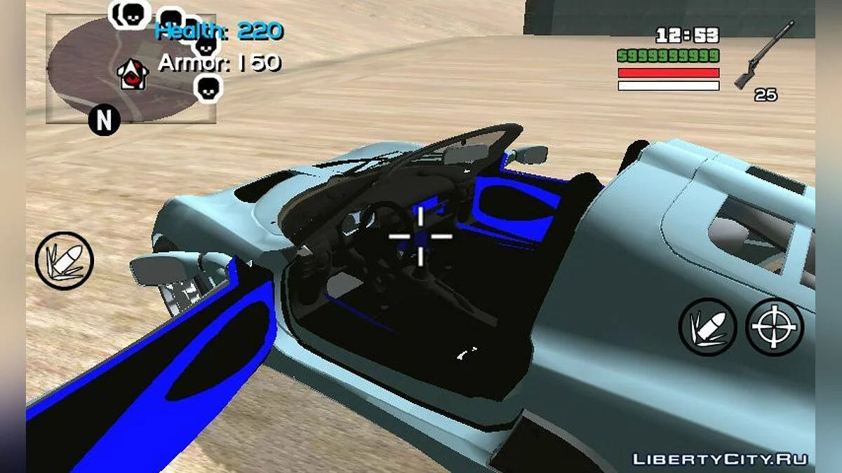 Lotus Exige (только DFF) / GTA San Andreas (iOS, Android)