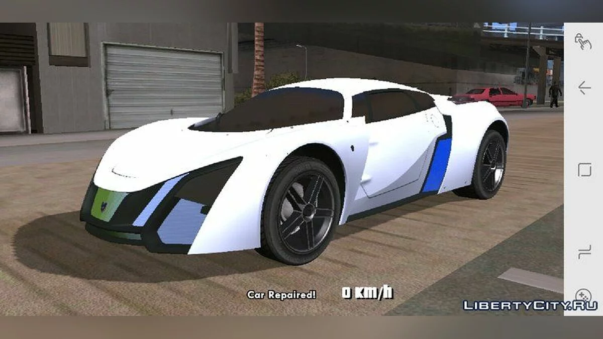 GTA SA Mobile Marussia B2 2010 / GTA San Andreas (iOS, Android)