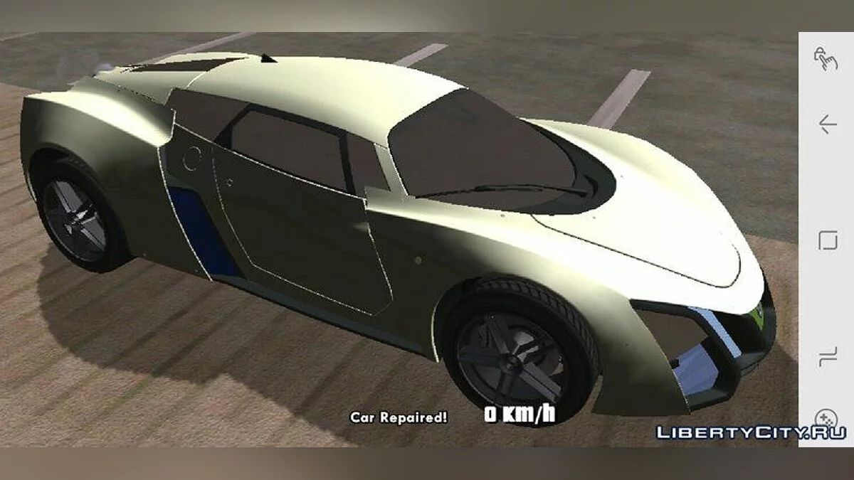GTA SA Mobile Marussia B2 2010 / GTA San Andreas (iOS, Android)