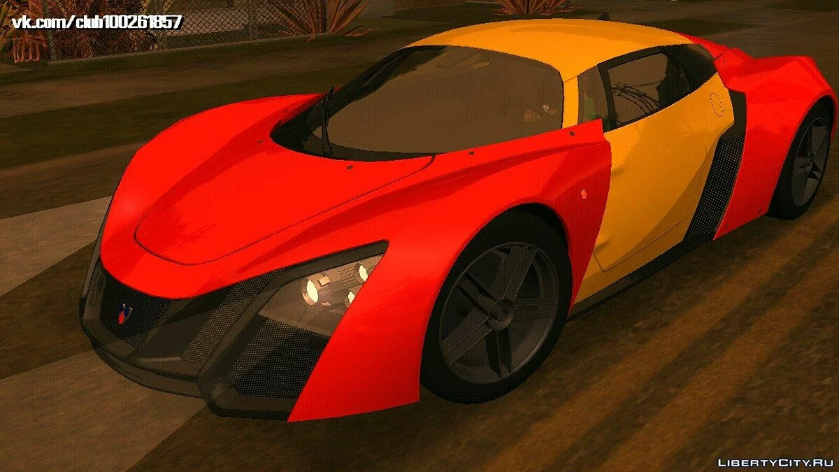 Marussia B2 v0.2 (только DFF) / GTA San Andreas (iOS, Android)