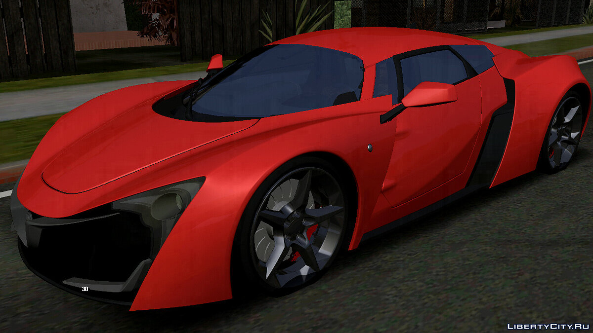 Скачать Marussia B2 (только DFF) для GTA San Andreas (iOS, Android)