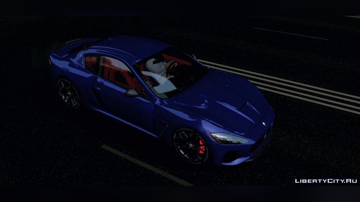 Maserati GranTurismo MC Stradale 2018 для GTA San Andreas (iOS, Android) - Картинка #5