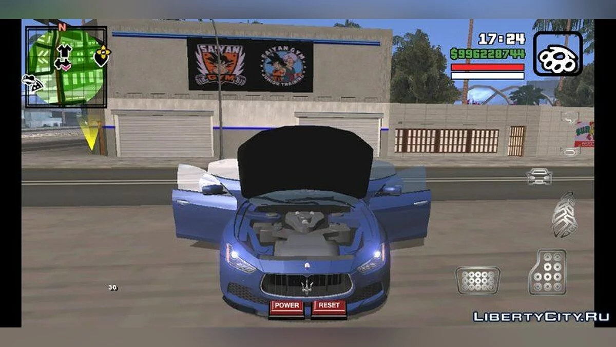 Maserati Ghibli / GTA San Andreas (iOS, Android)