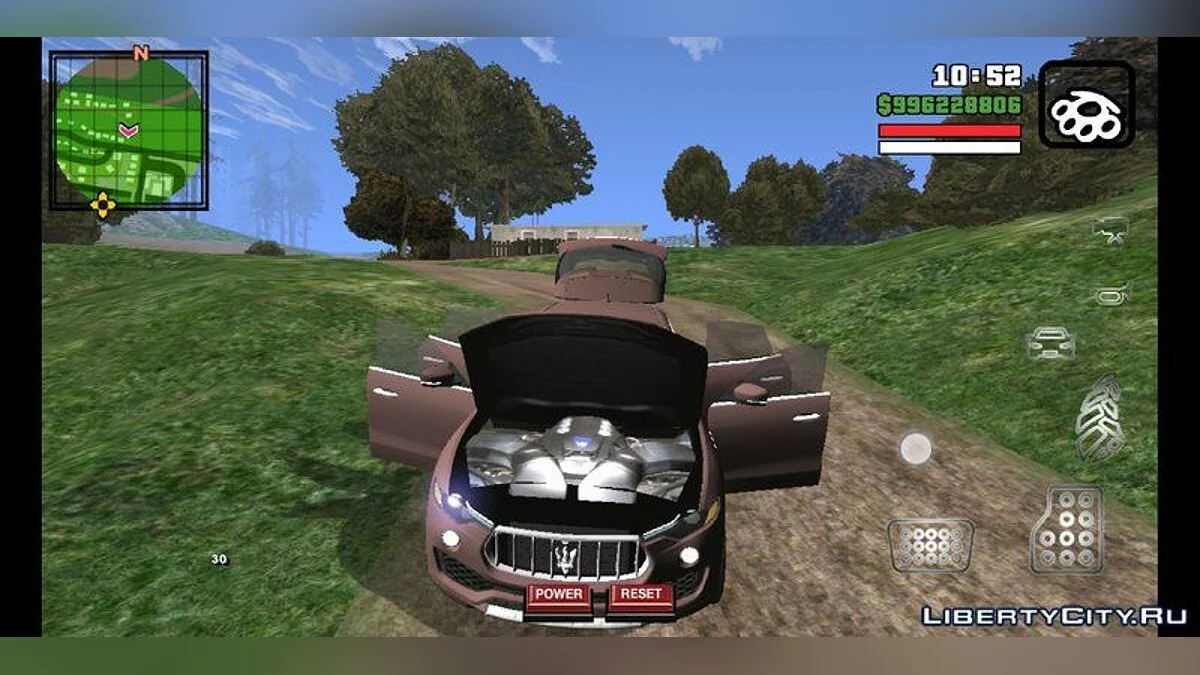 Maserati Levante / GTA San Andreas (iOS, Android)