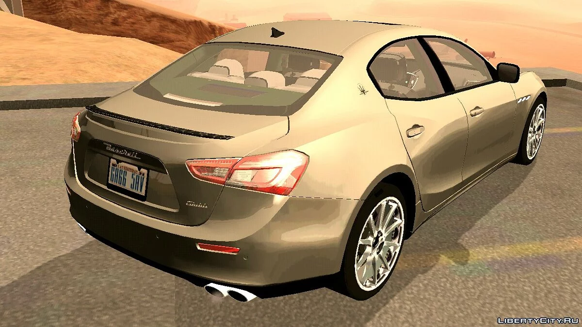 Maserati Ghibli 2014 / GTA San Andreas (iOS, Android)