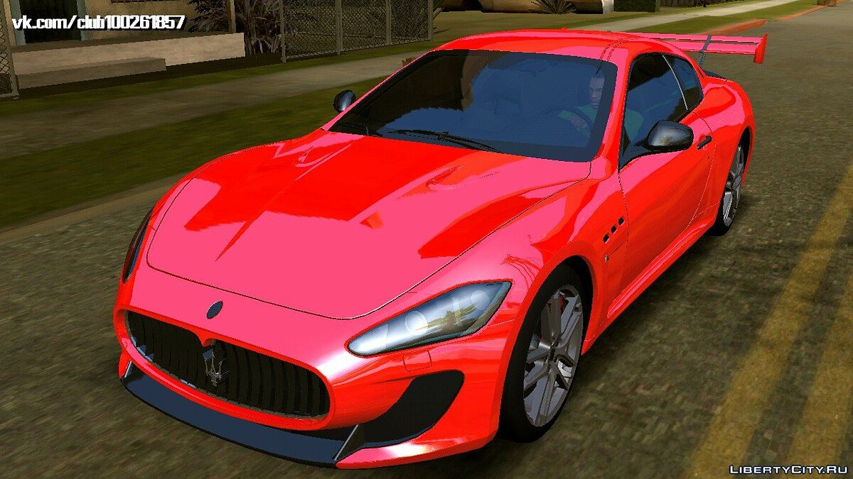 Скачать Maserati Gran Turismo Mc Stradale (только DFF) для GTA San Andreas  (iOS, Android)