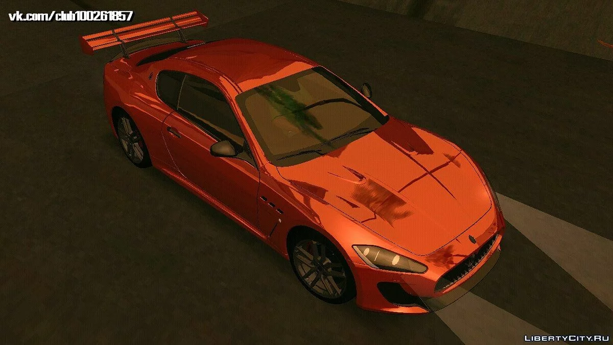 Maserati Gran Turismo Mc Stradale (только DFF) / GTA San Andreas (iOS, Android)
