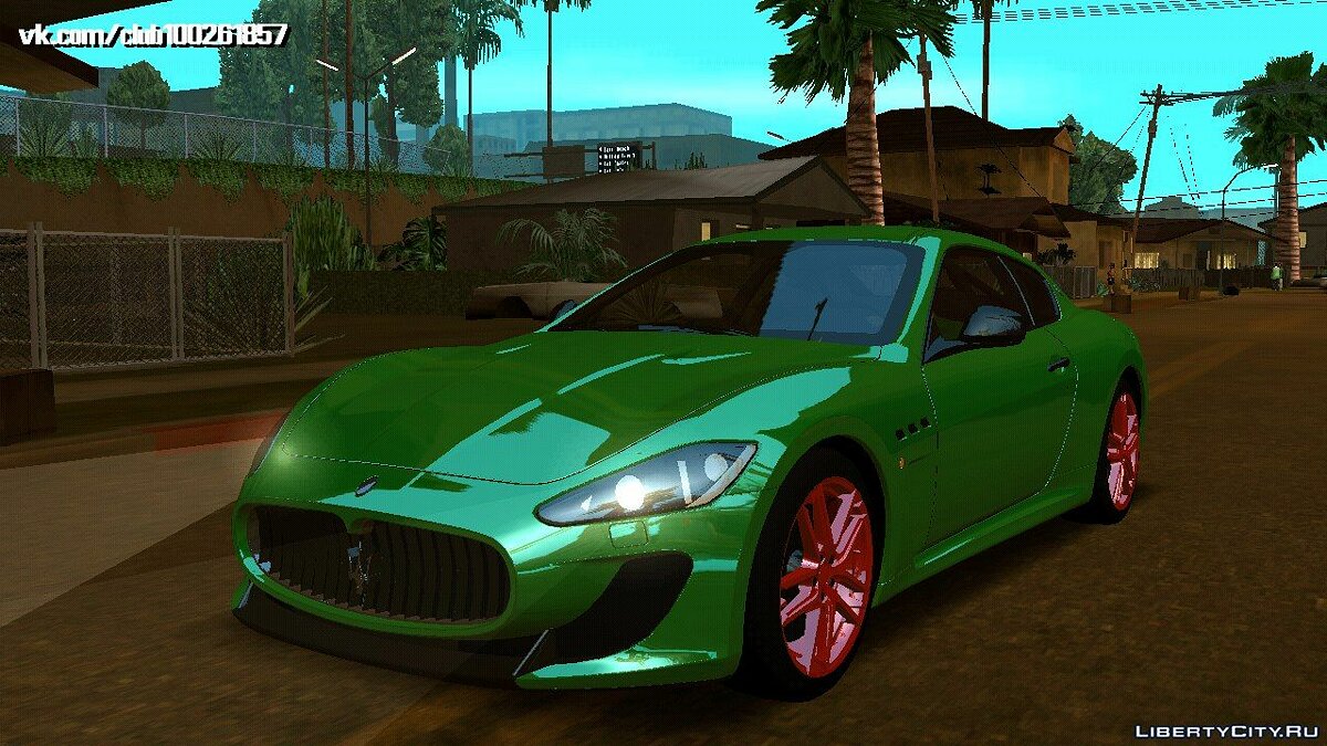 Скачать Maserati Gran Turismo MC Stradale v0.2 (только DFF) для GTA San  Andreas (iOS, Android)