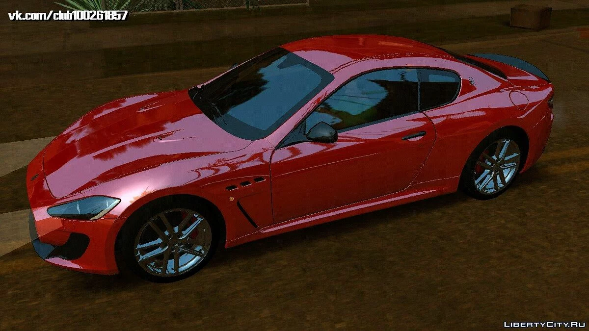 Maserati Gran Turismo MC Stradale v0.2 (только DFF) / GTA San Andreas (iOS, Android)