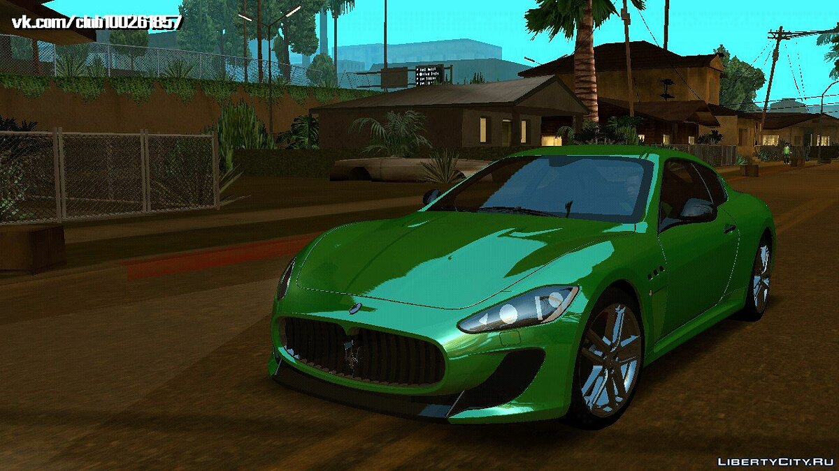 Скачать Maserati Gran Turismo MC Stradale v0.2 (только DFF) для GTA San  Andreas (iOS, Android)