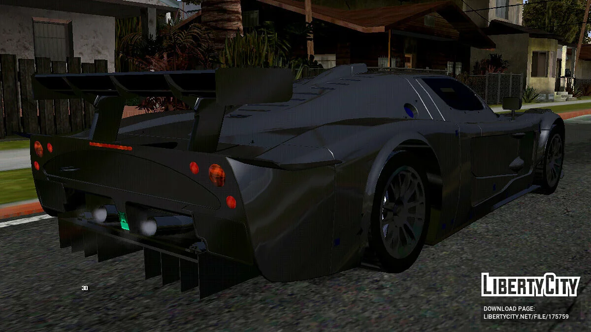 Maserati MC12 GT1 2005 (только DFF) / GTA San Andreas (iOS, Android)