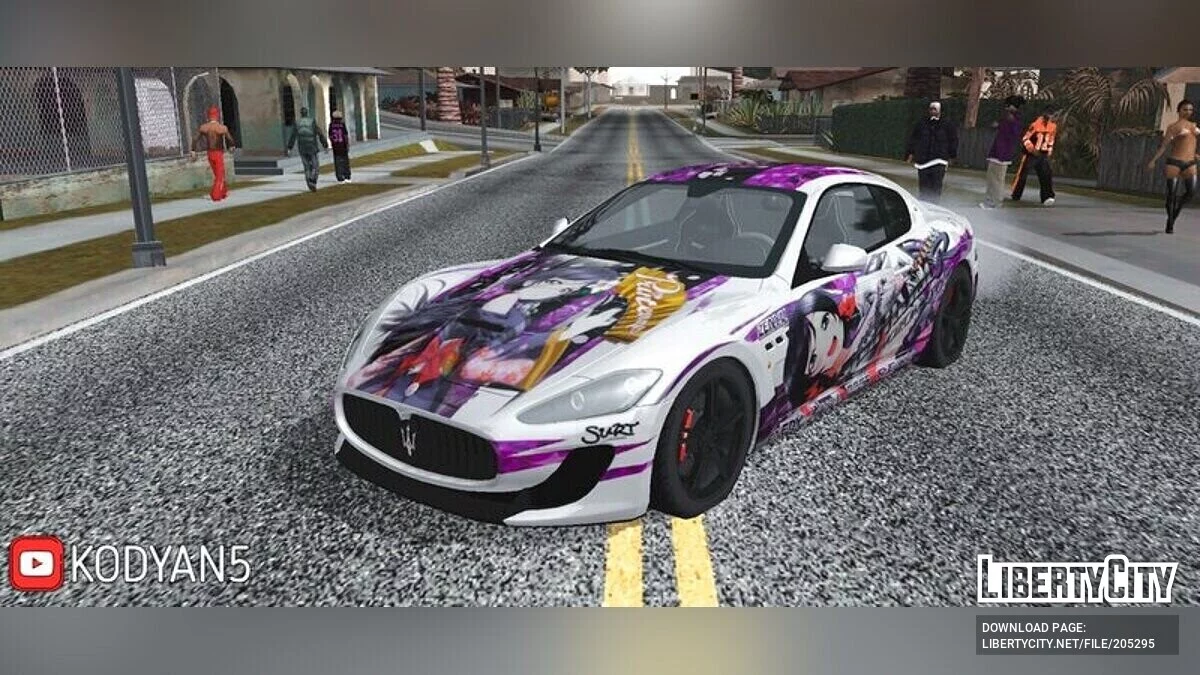 Maserati Granturismo 2014 Racing / GTA San Andreas (iOS, Android)