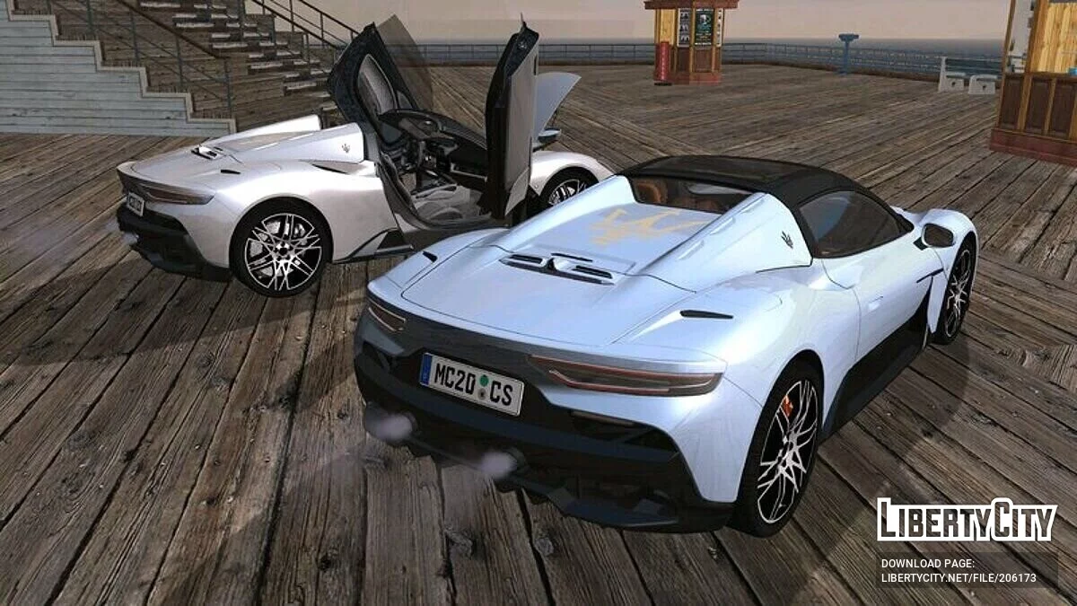 Maserati MC20 Cielo 2023 / GTA San Andreas (iOS, Android)