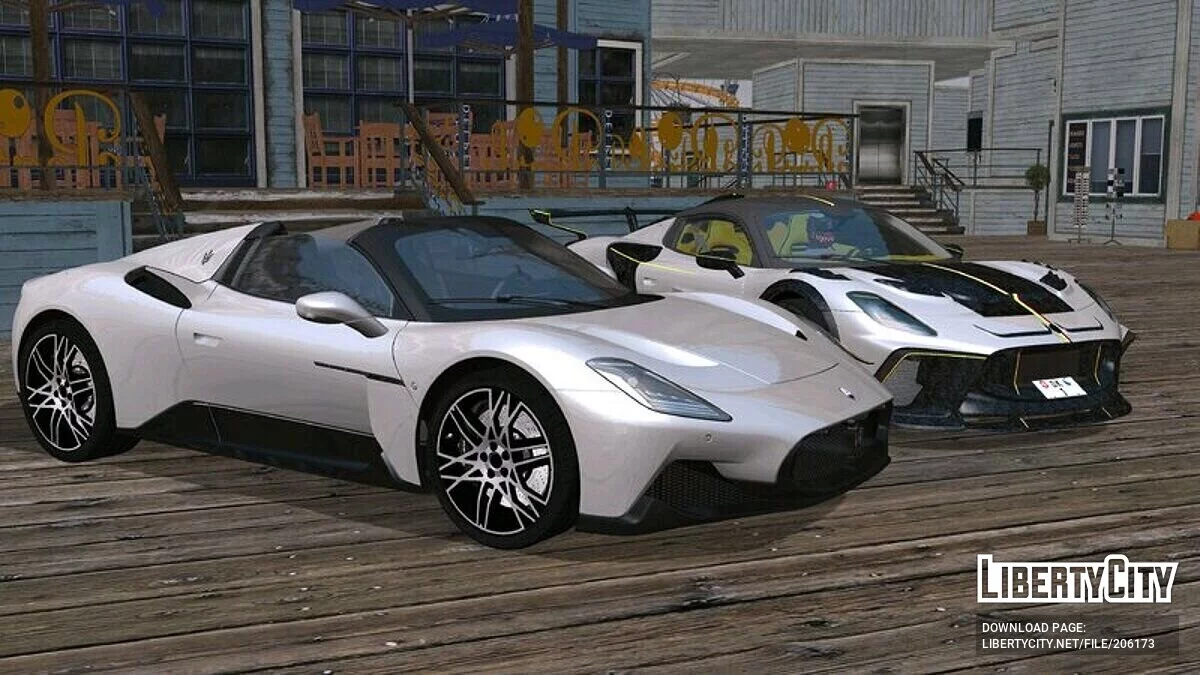 Maserati MC20 Cielo 2023 / GTA San Andreas (iOS, Android)