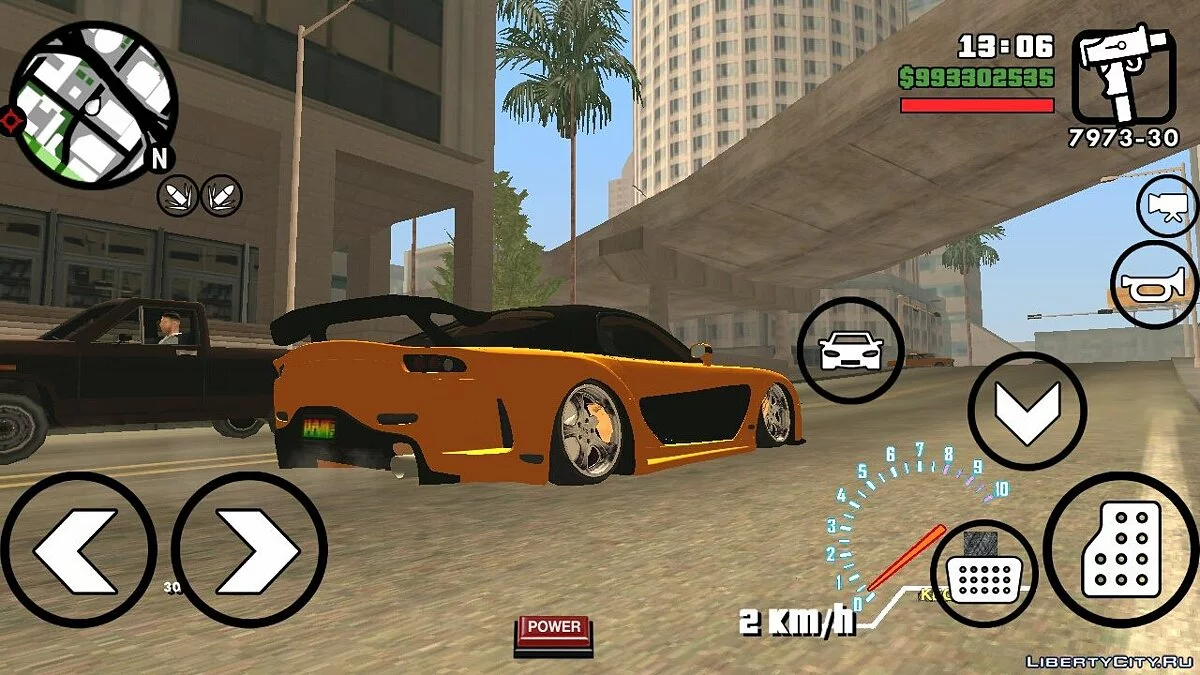Mazda RX-7 / GTA San Andreas (iOS, Android)