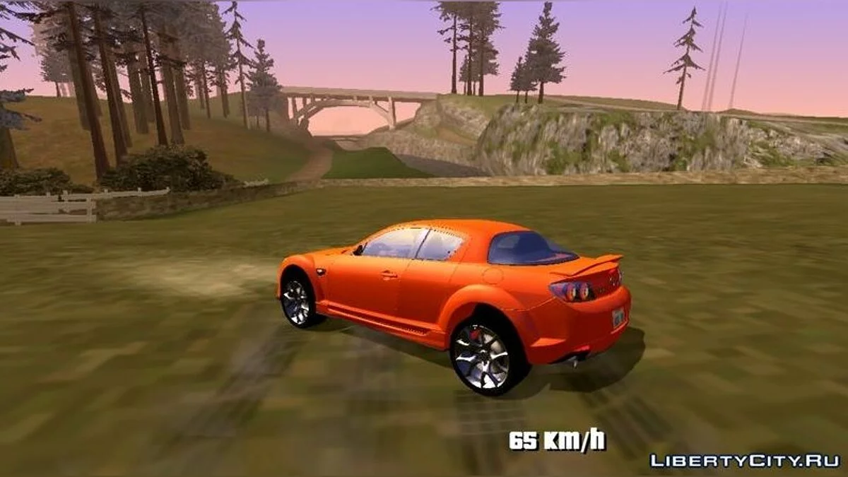 Mazda RX8 (только DFF) / GTA San Andreas (iOS, Android)