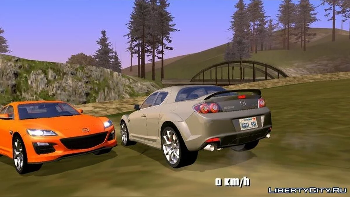 Mazda RX8 (только DFF) / GTA San Andreas (iOS, Android)