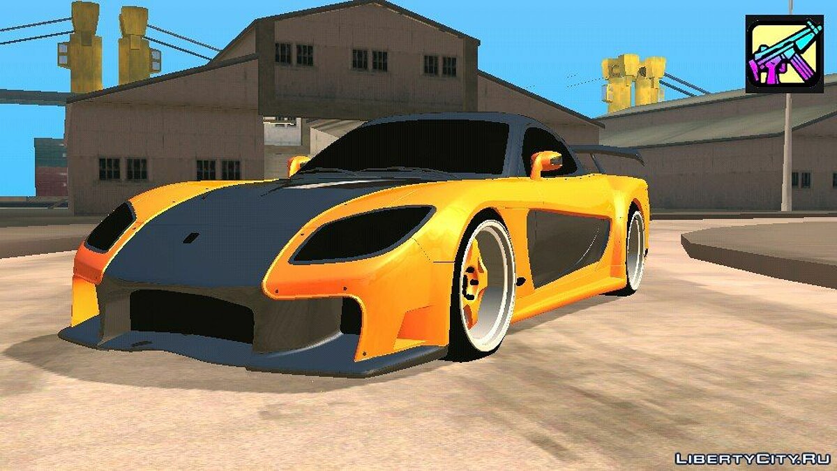 Скачать Mazda RX-7 из Форсажа 3 (только DFF) для GTA San Andreas (iOS,  Android)