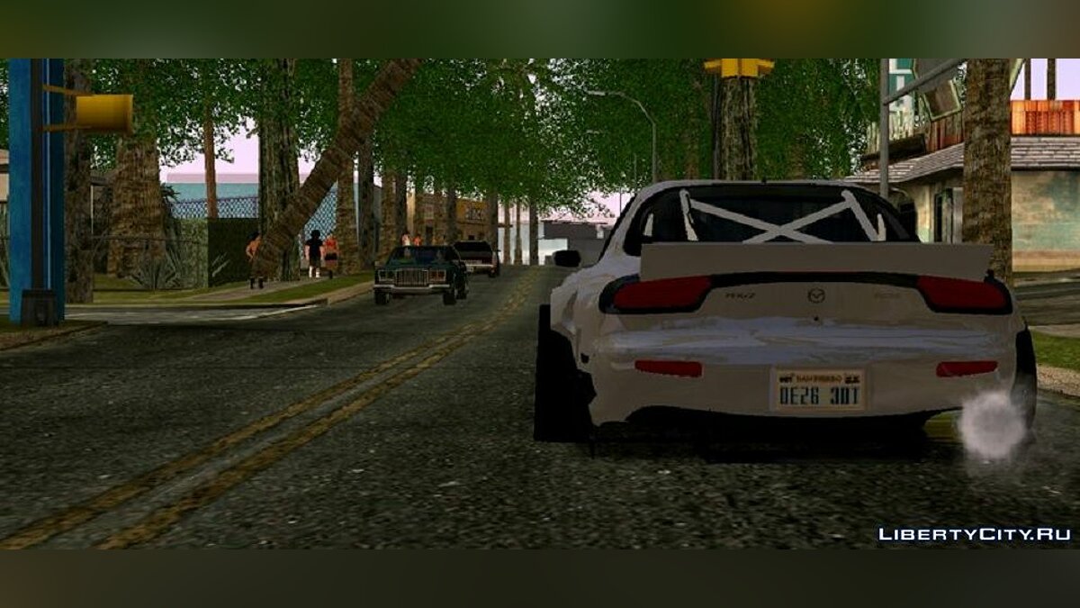 Скачать Mazda RX7 Rocket Bunny (только DFF) для GTA San Andreas (iOS,  Android)