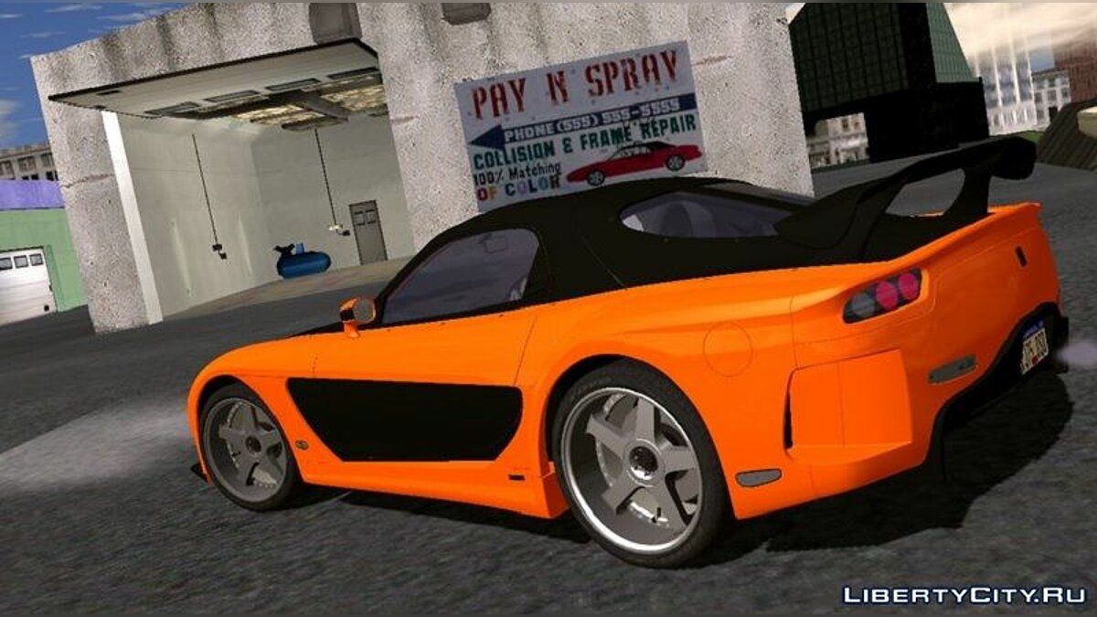 Скачать Veilside Fortune Mazda RX-7 (FnF Tokyo Drift) для GTA San Andreas  (iOS, Android)