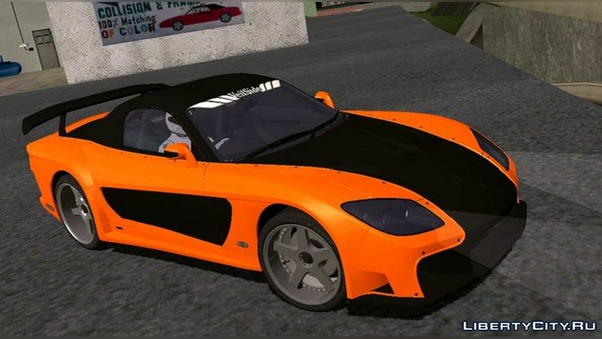 Скачать Veilside Fortune Mazda RX-7 (FnF Tokyo Drift) для GTA San Andreas  (iOS, Android)