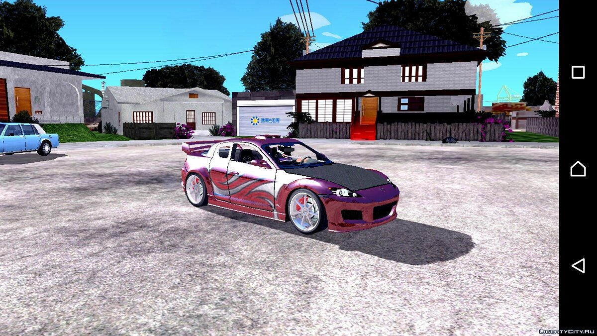 Скачать Mazda RX-8 Mia Townsend для GTA San Andreas (iOS, Android)