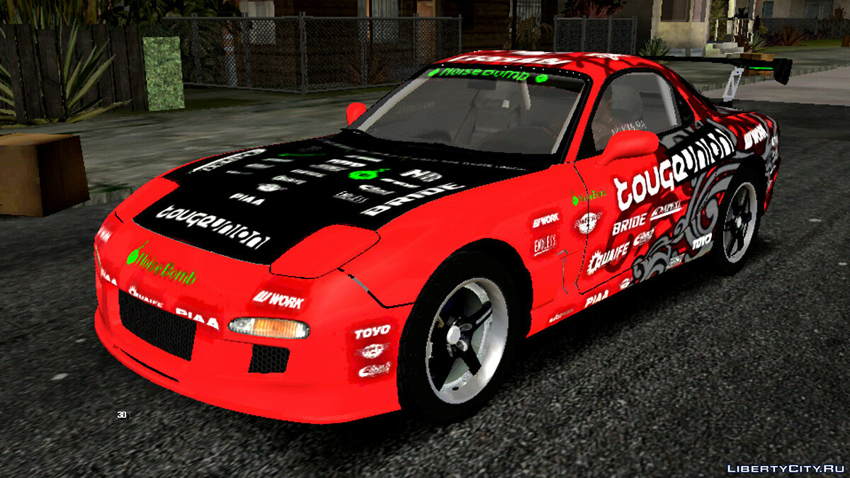 Скачать Mazda RX-7 из NFS ProStreet для GTA San Andreas (iOS, Android)