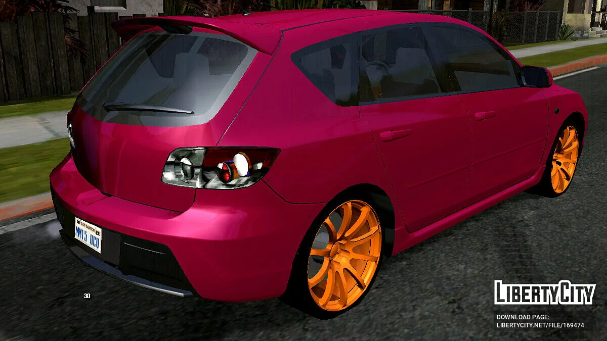 Mazda 3 Hatchback 2006 (только DFF) / GTA San Andreas (iOS, Android)