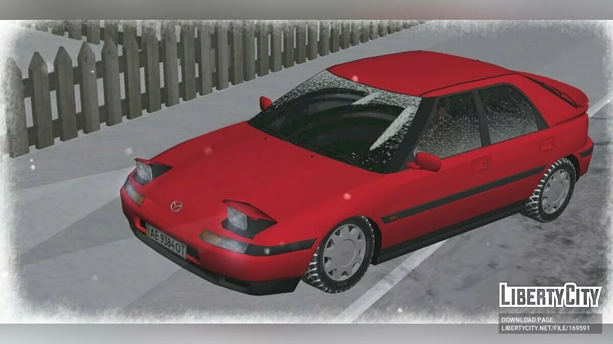 Mazda 323F BG 1991 / GTA San Andreas (iOS, Android)