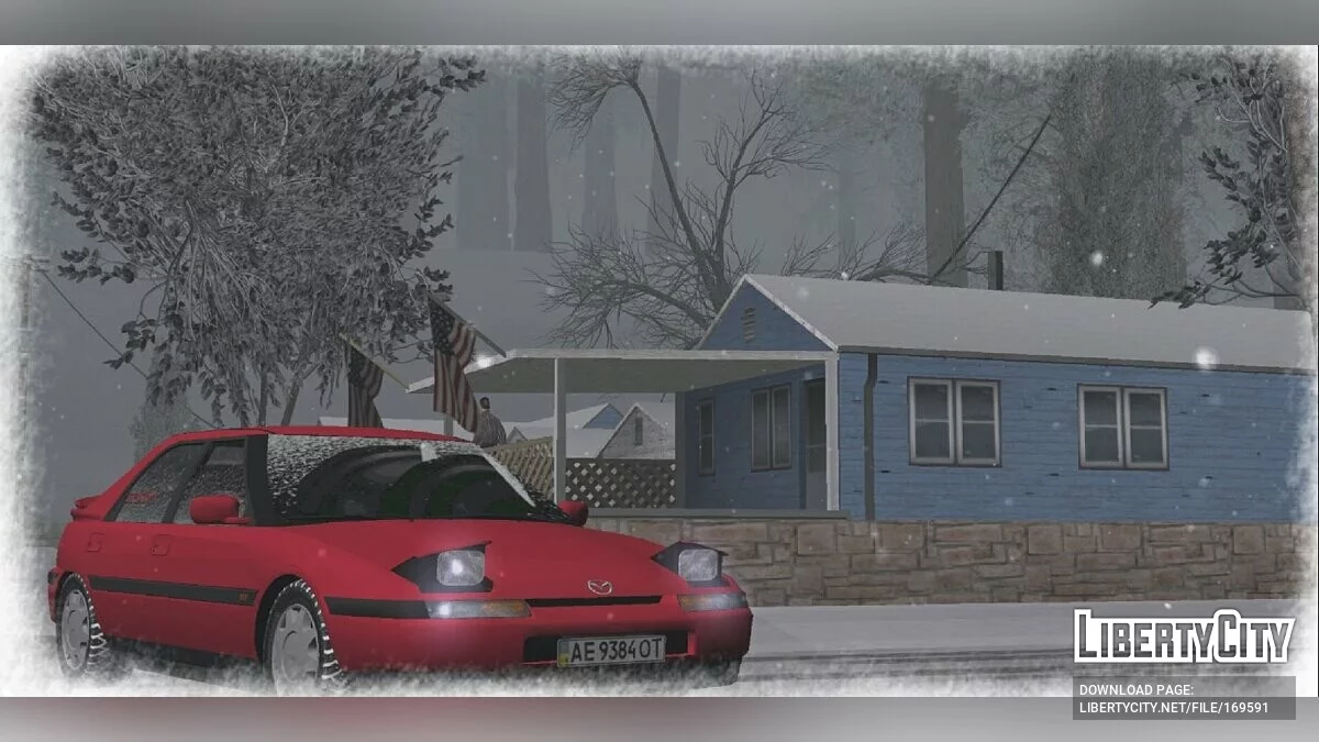 Mazda 323F BG 1991 / GTA San Andreas (iOS, Android)