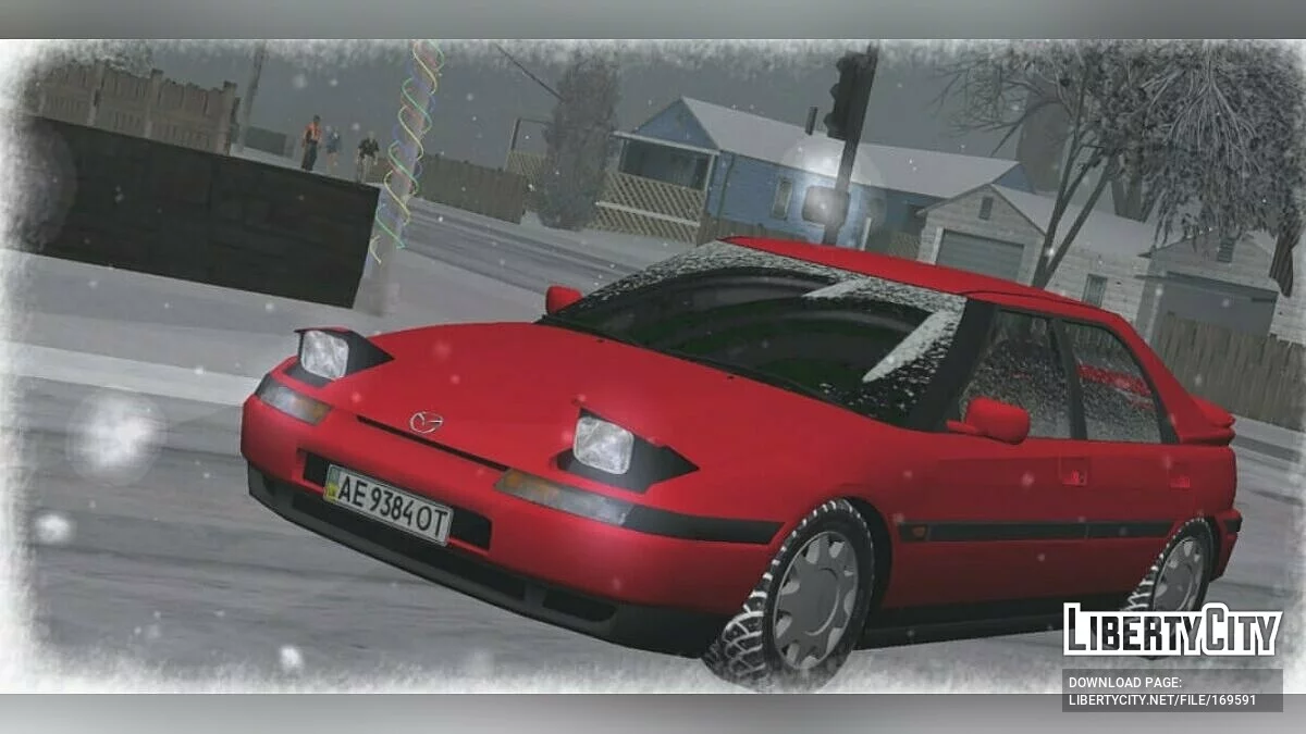 Mazda 323F BG 1991 / GTA San Andreas (iOS, Android)