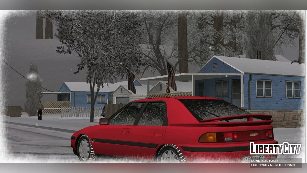 Mazda 323F BG 1991 / GTA San Andreas (iOS, Android)