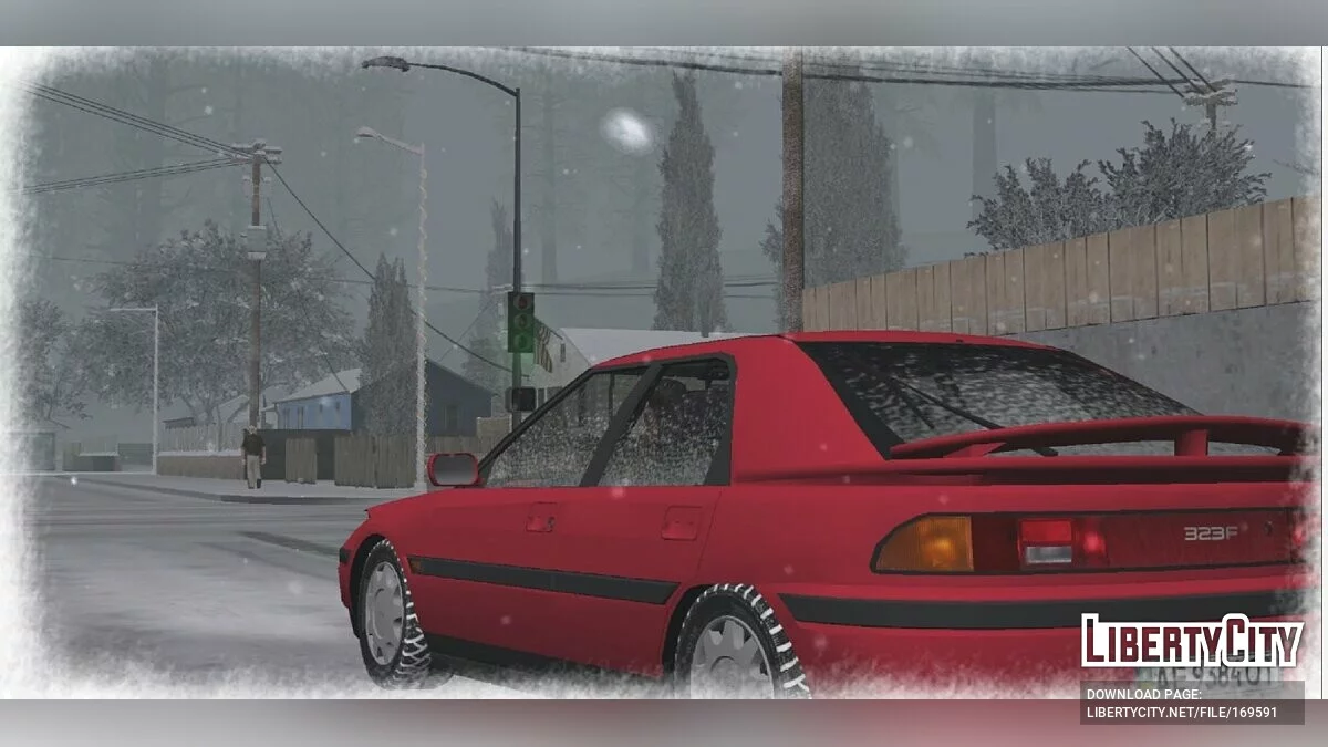 Mazda 323F BG 1991 / GTA San Andreas (iOS, Android)