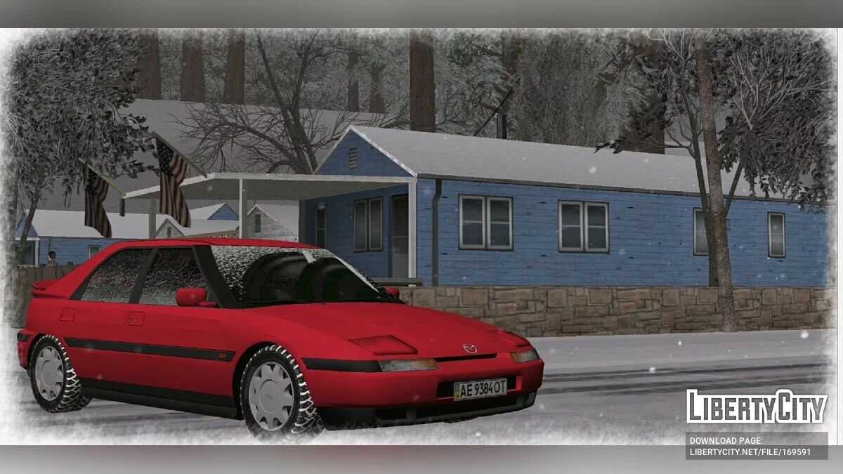 Mazda 323F BG 1991 / GTA San Andreas (iOS, Android)