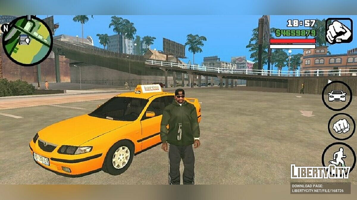 Замена taxi.dff в GTA San Andreas (iOS, Android) (54 файла) / Страница 5