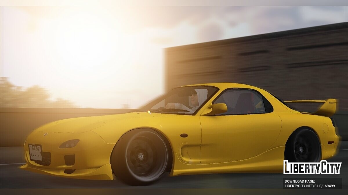 Скачать Mazda RX-7 FD Stance для GTA San Andreas (iOS, Android)