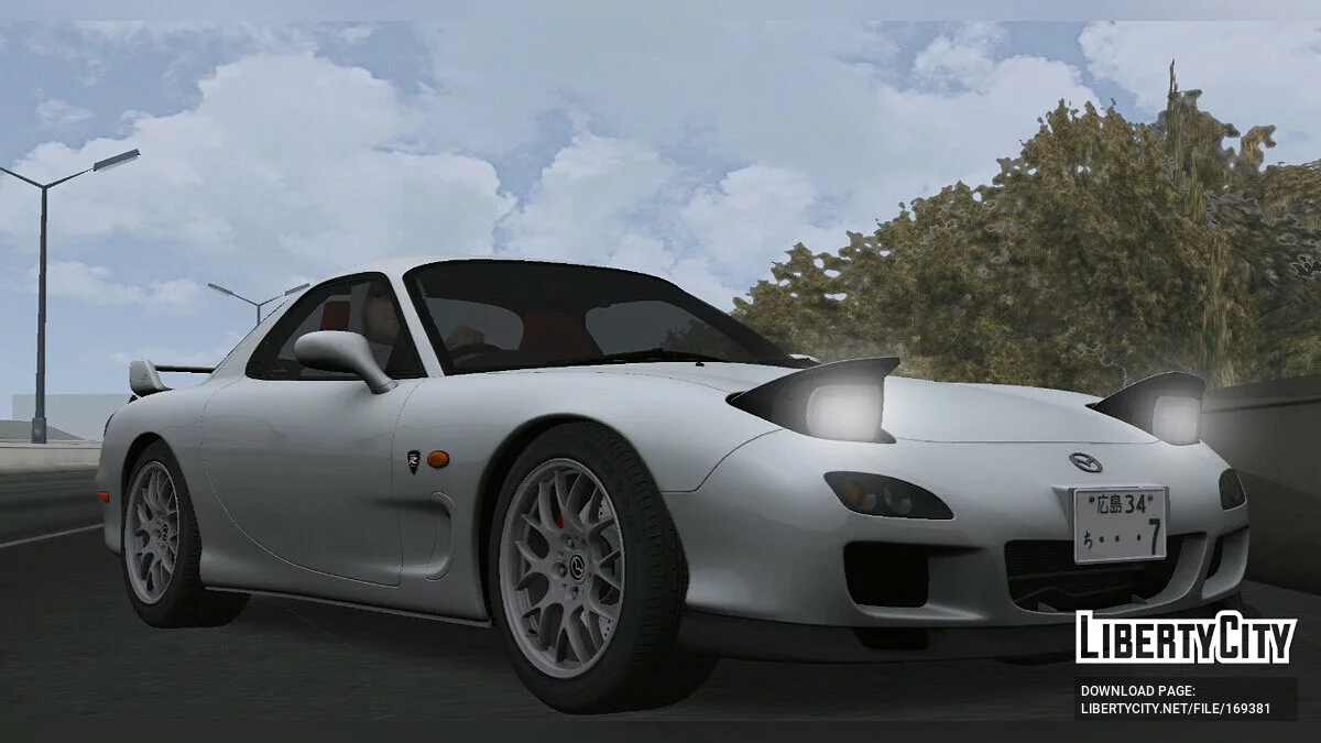 Mazda RX-7 FD / GTA San Andreas (iOS, Android)