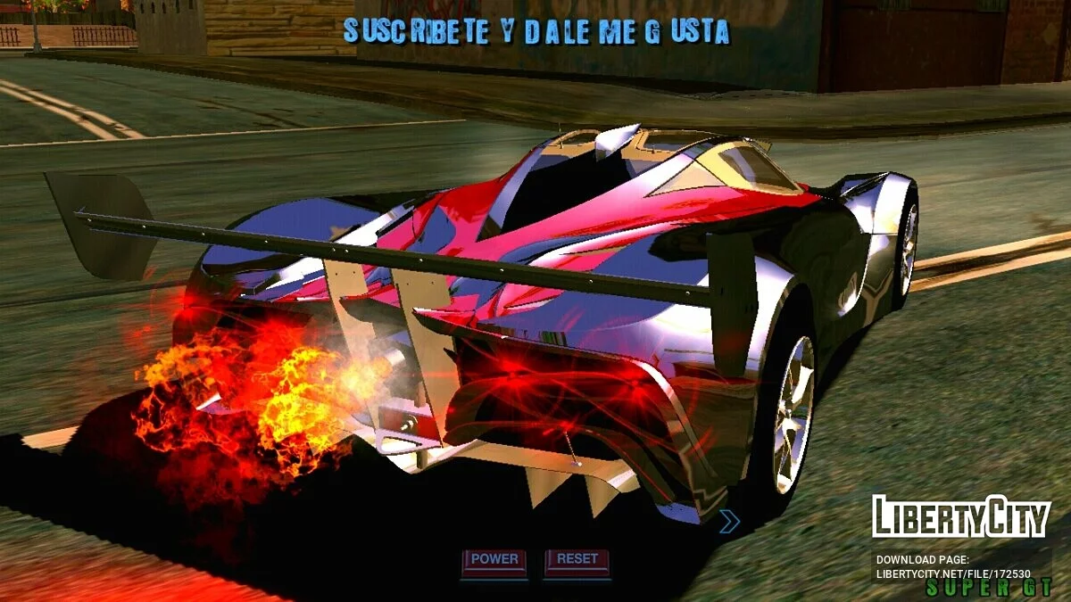 Mazda Furai (только DFF) / GTA San Andreas (iOS, Android)