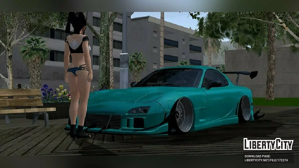 Mazda RX-7 Stance / GTA San Andreas (iOS, Android)