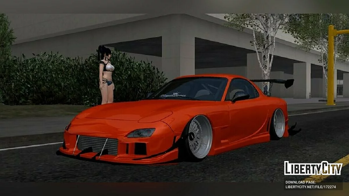 Mazda RX-7 Stance / GTA San Andreas (iOS, Android)