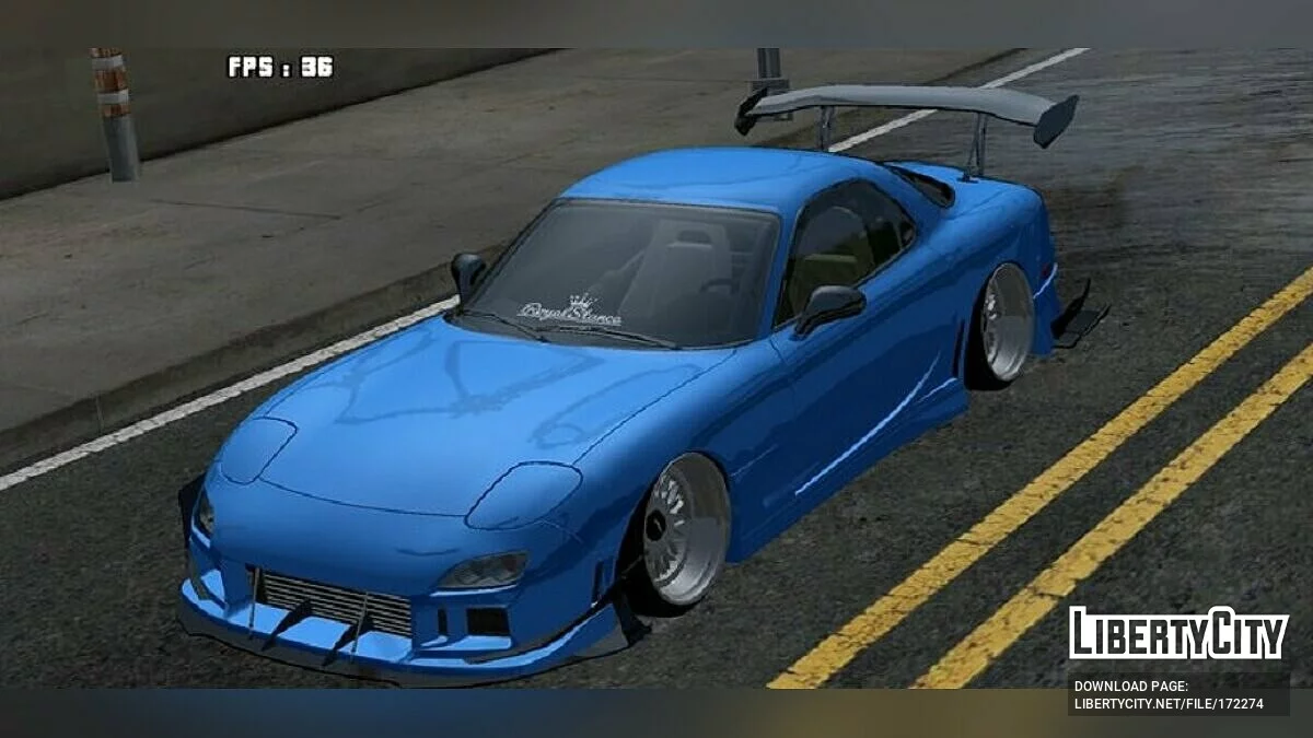 Mazda RX-7 Stance / GTA San Andreas (iOS, Android)