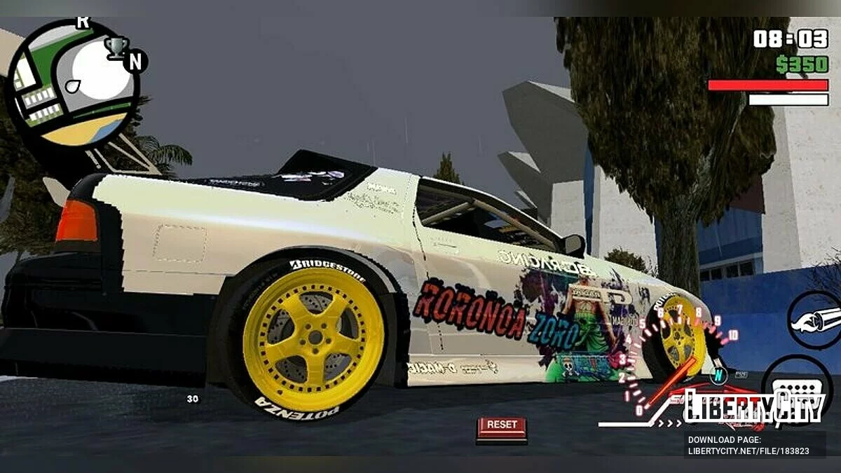 Mazda RX7XRORONOA Zoro / GTA San Andreas (iOS, Android)