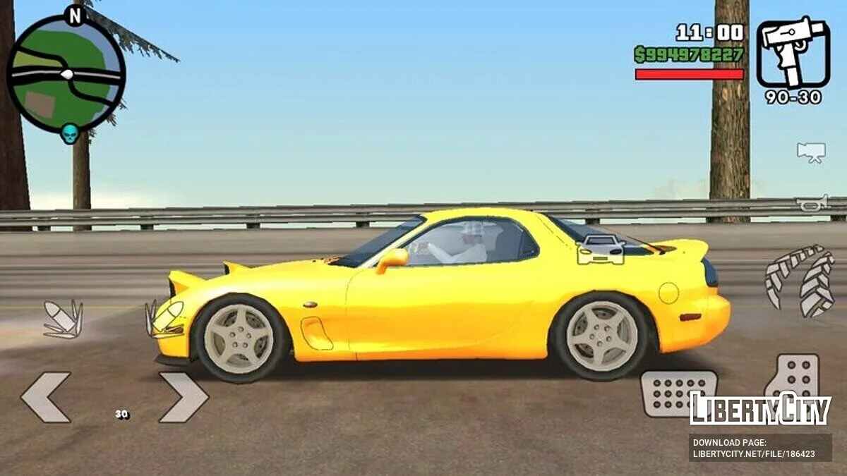 Mazda FD3S (только DFF) / GTA San Andreas (iOS, Android)