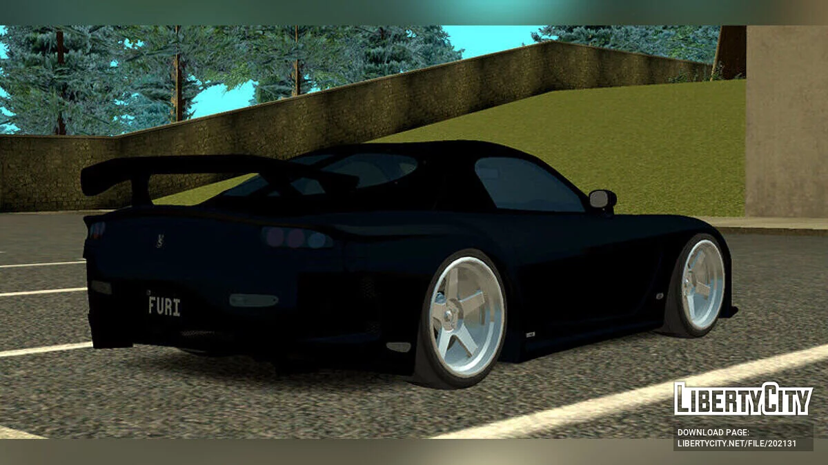 Mazda RX-7 FD (Furi) / GTA San Andreas (iOS, Android)