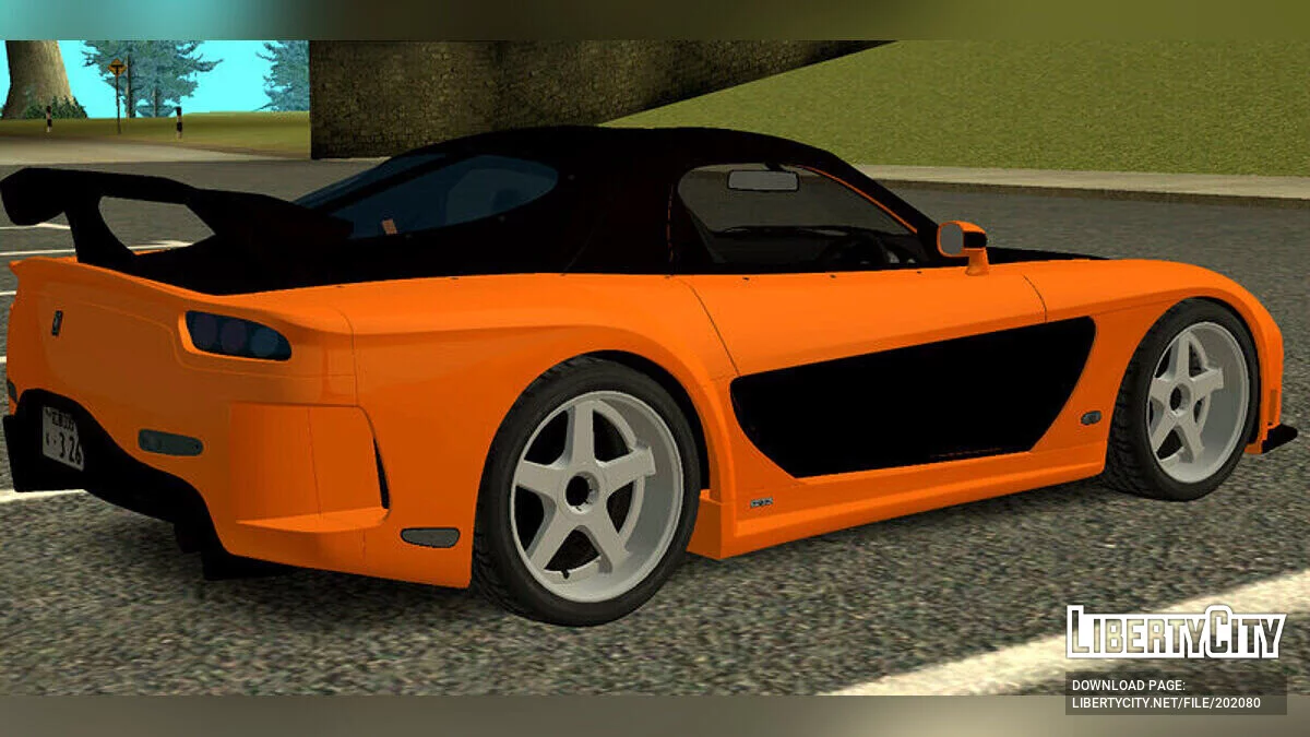 Mazda RX-7 FD (Han Lue) / GTA San Andreas (iOS, Android)