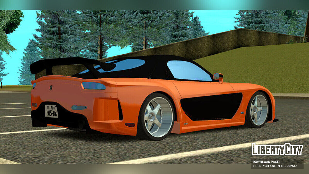 Скачать 1997 Mazda RX-7 Han Lue для GTA San Andreas (iOS, Android)