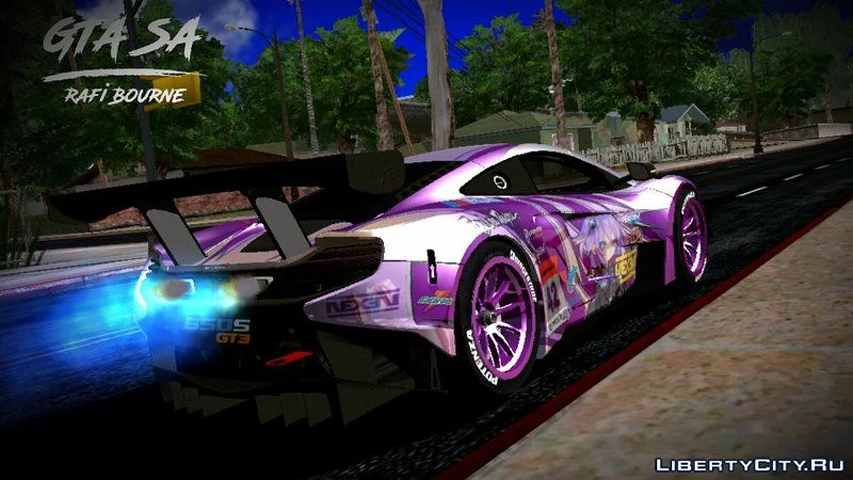 McLaren 650s GT3 NEXEN / GTA San Andreas (iOS, Android)